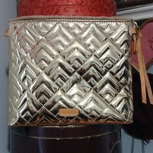 Consuela Gold Downtown Crossbody  Bag/without Straps
